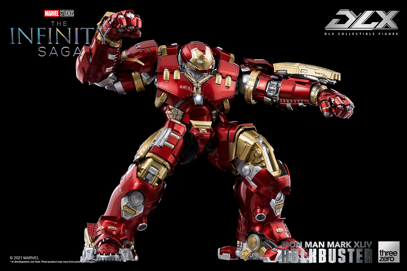 [再販] threezero 1/12 漫威 MARVEL Infinity Saga DLX鋼鐵人Mark 44 反浩克裝甲 可動完成品_1