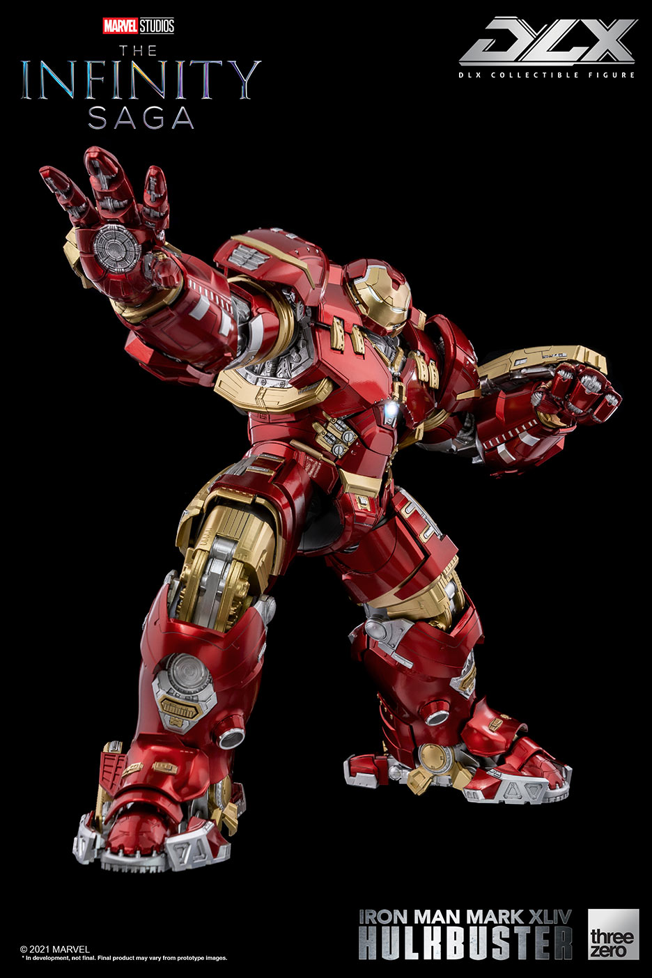[再販] threezero 1/12 漫威 MARVEL Infinity Saga DLX鋼鐵人Mark 44 反浩克裝甲 可動完成品_3