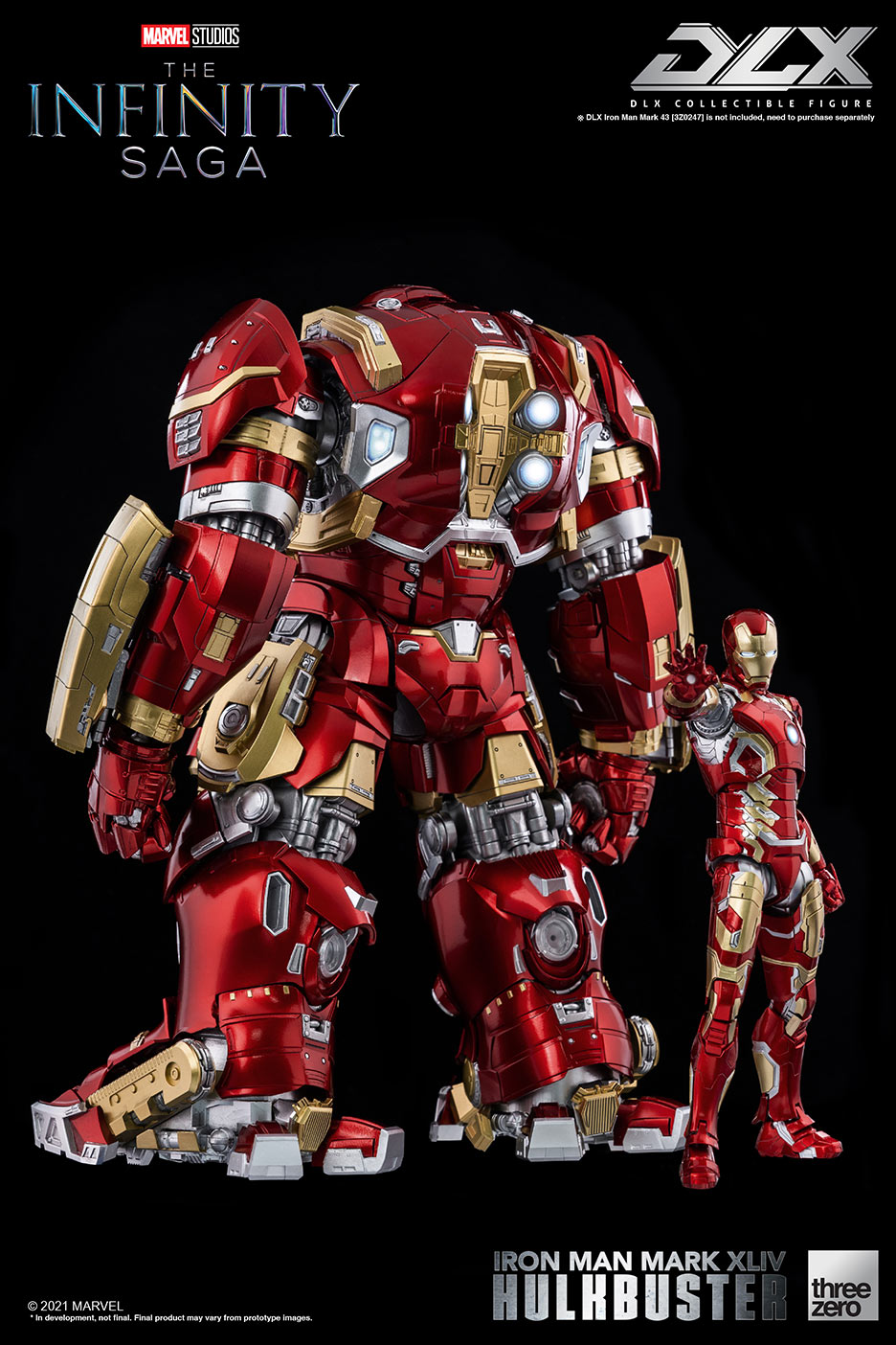 [再販] threezero 1/12 漫威 MARVEL Infinity Saga DLX鋼鐵人Mark 44 反浩克裝甲 可動完成品_6