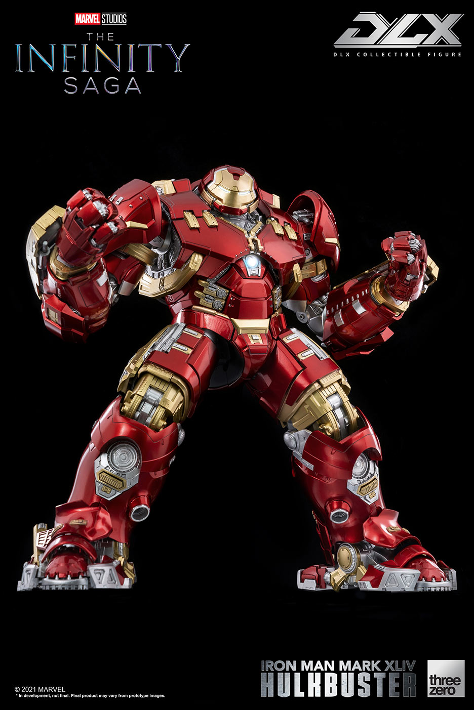 [再販] threezero 1/12 漫威 MARVEL Infinity Saga DLX鋼鐵人Mark 44 反浩克裝甲 可動完成品_8