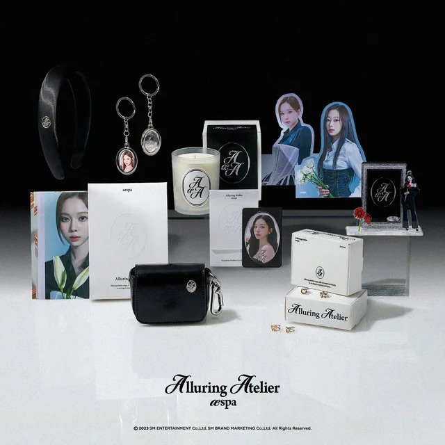 AESPA Alluring Atelier MD 官方週邊商品 韓國進口_0