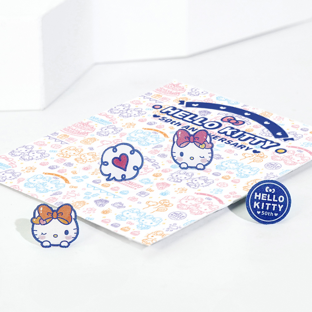 Hello Kitty 50週年-凱蒂貓造型耳環組-經典款_7