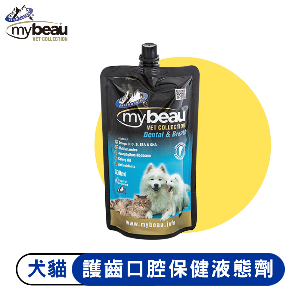 【mybeau寵優補】專業保健系列-護齒口腔保健液態劑300ml(貓犬適用)_1