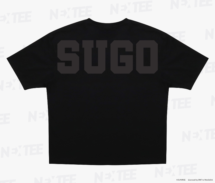 NEXTEE 閃電霹靂車 CyberFormula SUGO 寬版短袖T恤 黑色＆白色 分別販售_0