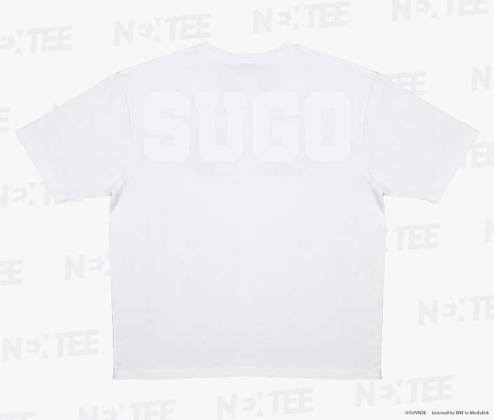 NEXTEE 閃電霹靂車 CyberFormula SUGO 寬版短袖T恤 黑色＆白色 分別販售_3