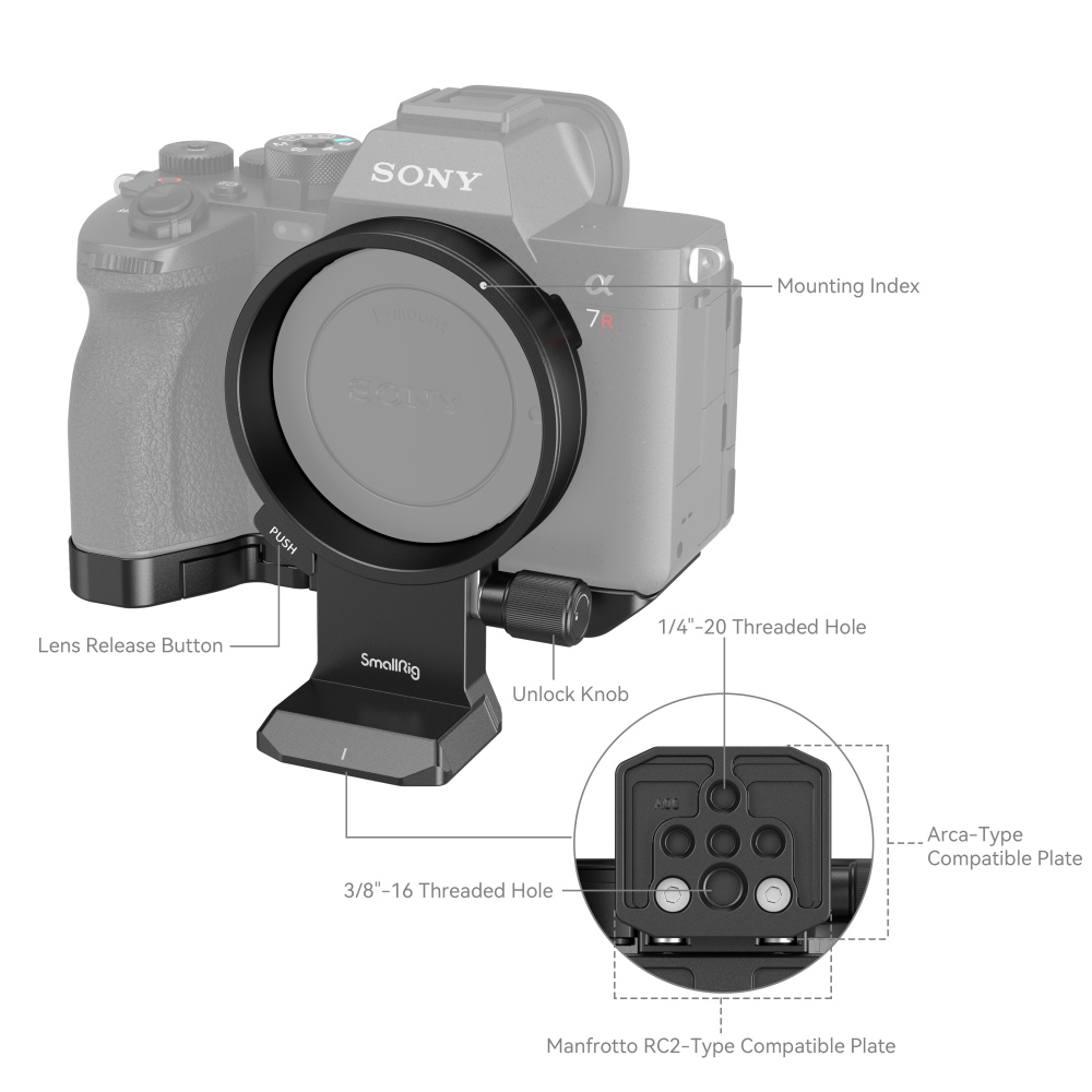 【預購】【SmallRig】4148 A7IV RV S III 旋轉L板 公司貨_3