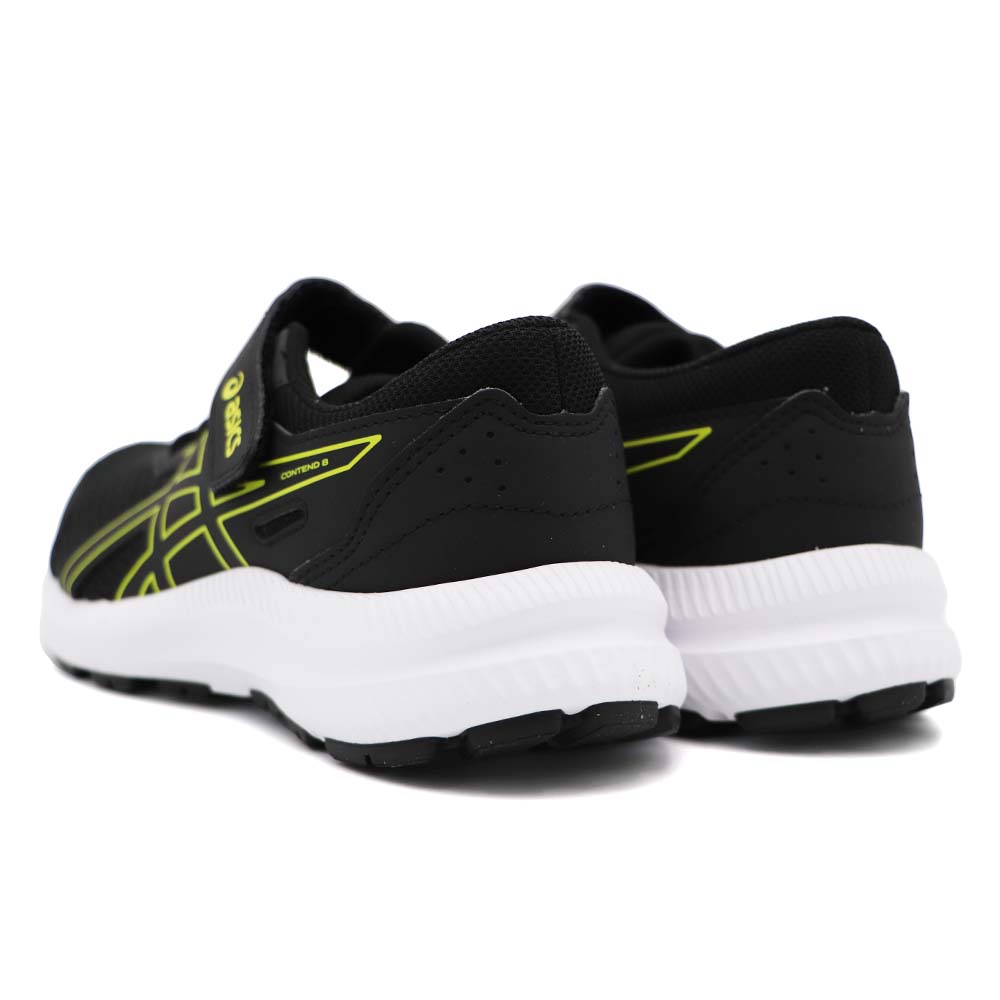 ASICS亞瑟士 CONTEND 8 PS 魔鬼氈 慢跑鞋 中童 黑黃 R9942 (11014A258-009)_3