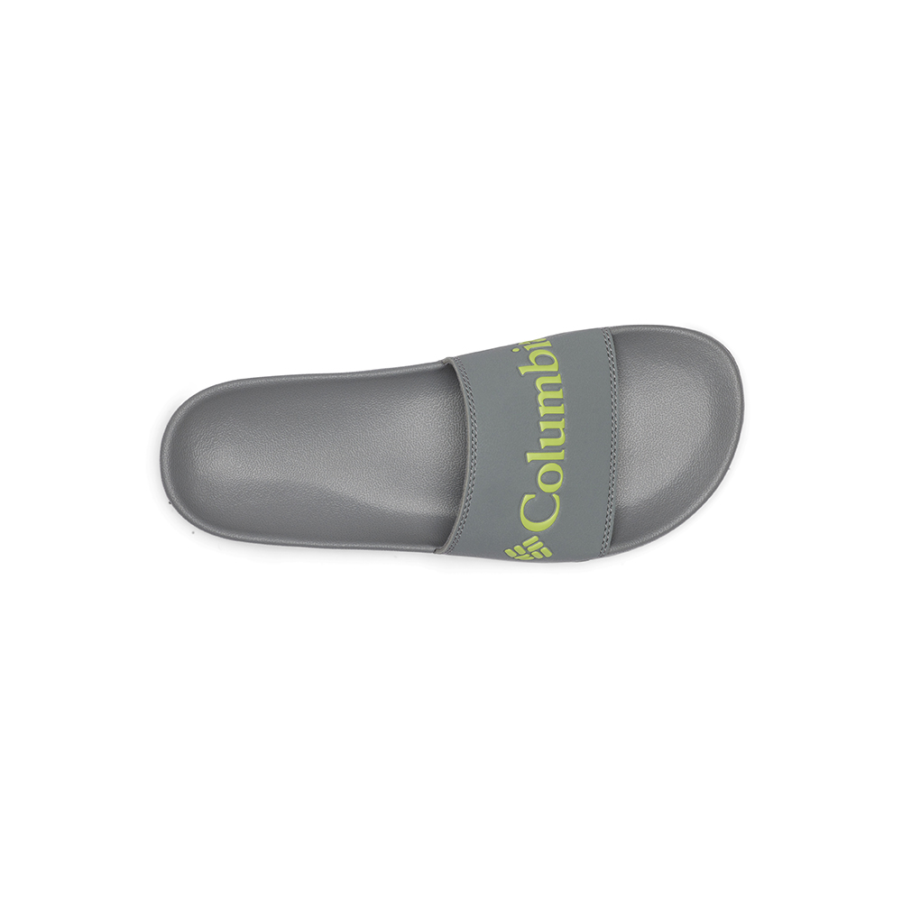 Columbia哥倫比亞 男款-LOGO拖鞋-灰色 - HOOD RIVER™ SLIDE  UBM01660GY/IS_0
