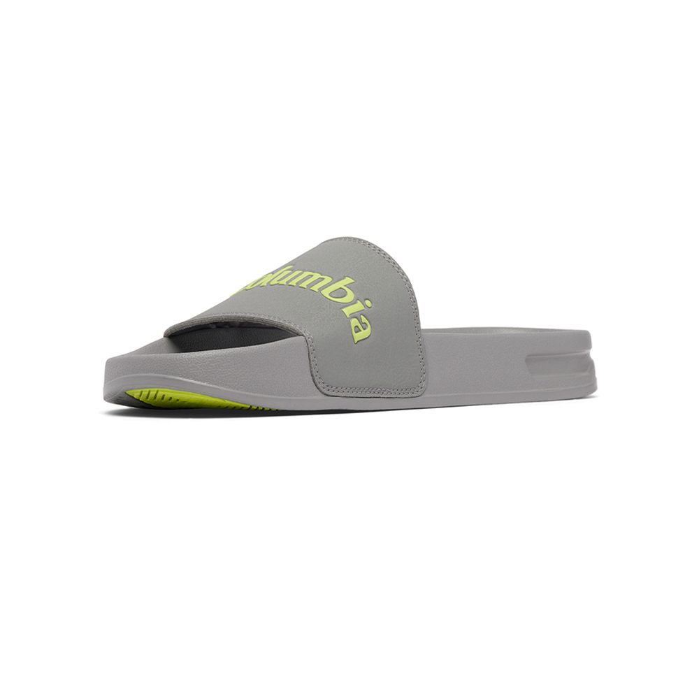 Columbia哥倫比亞 男款-LOGO拖鞋-灰色 - HOOD RIVER™ SLIDE  UBM01660GY/IS_2