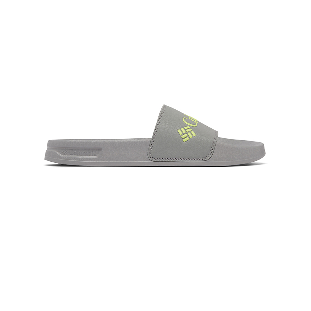 Columbia哥倫比亞 男款-LOGO拖鞋-灰色 - HOOD RIVER™ SLIDE  UBM01660GY/IS_4