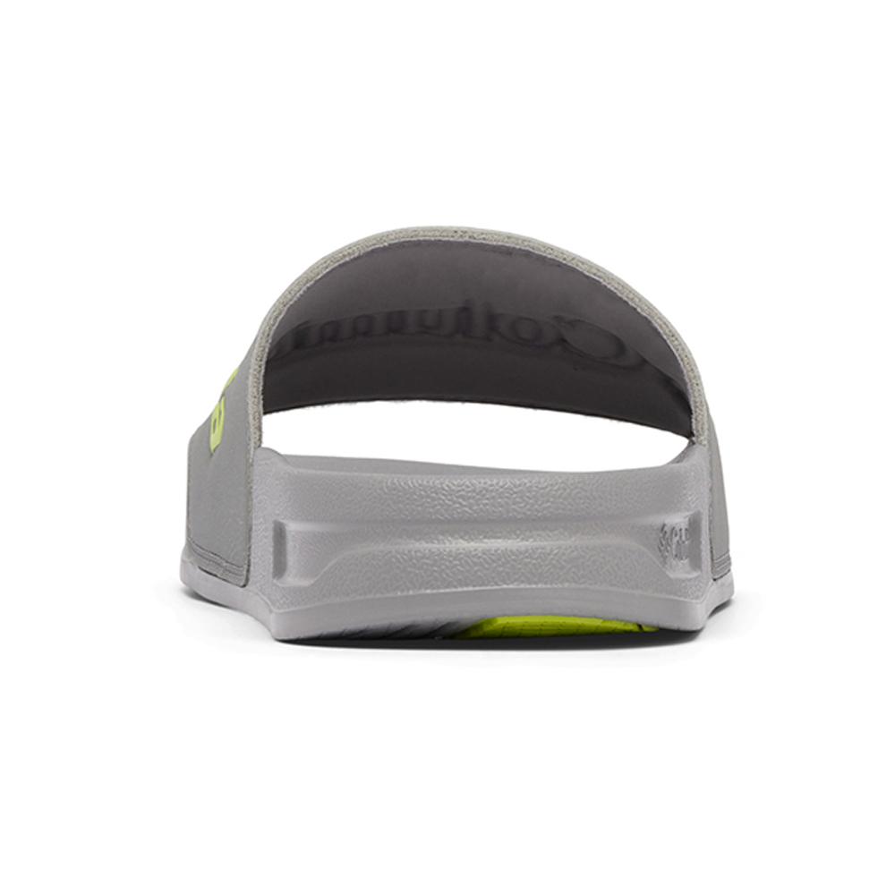 Columbia哥倫比亞 男款-LOGO拖鞋-灰色 - HOOD RIVER™ SLIDE  UBM01660GY/IS_7
