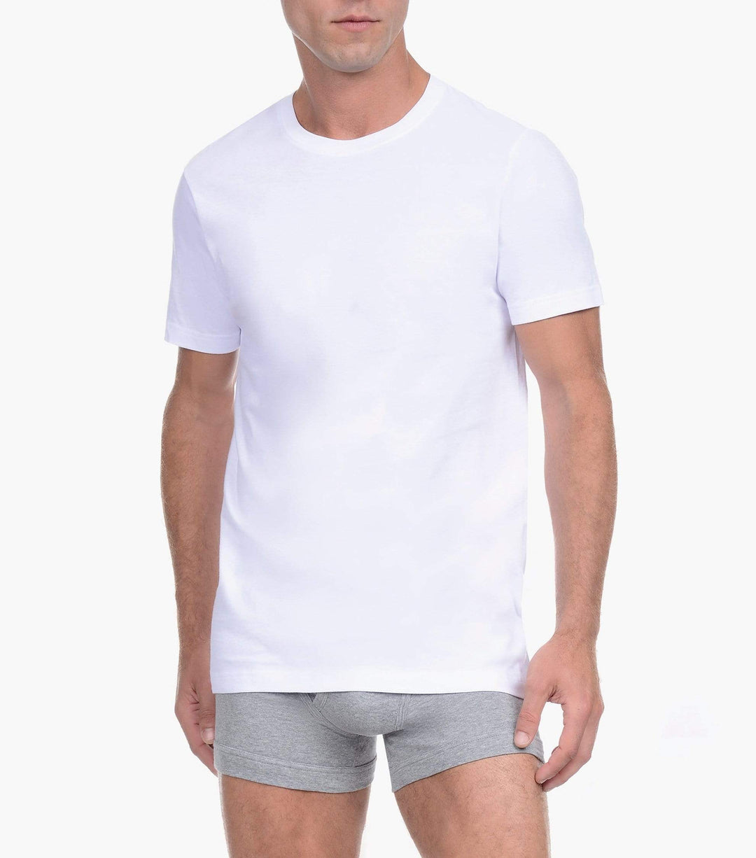 ESSENTIAL COTTON CREWNECK T-SHIRT 3-PACK_2