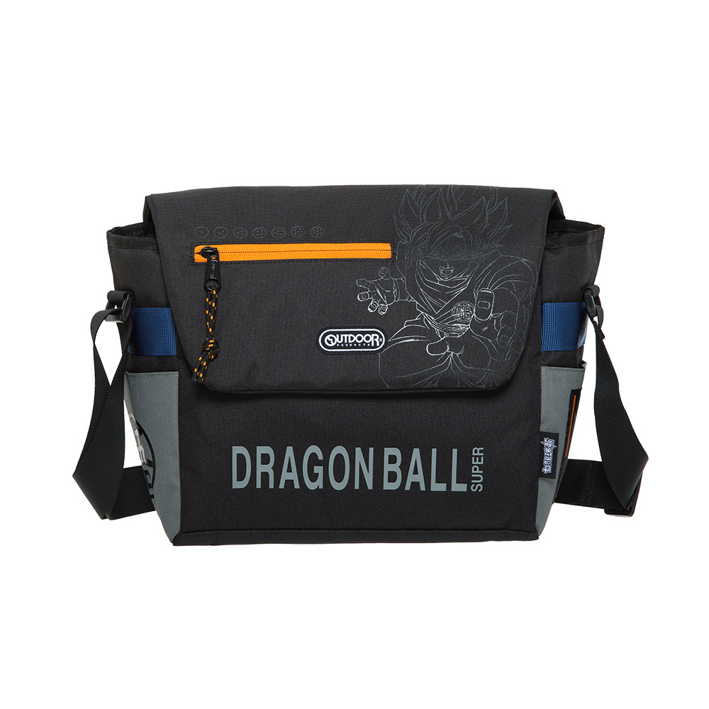 【OUTDOOR】DRAGON BALL SUPER七龍珠超-悟空信差包-黑色 ODDB23I03BK_1