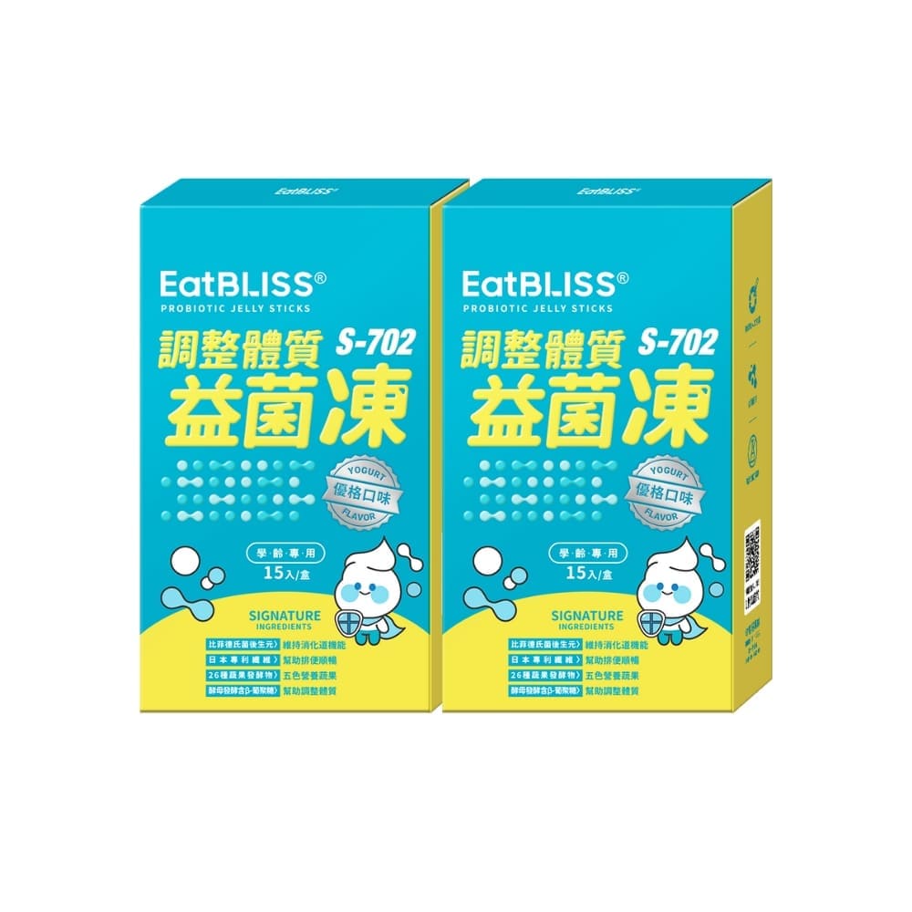 【EatBLISS益比喜】( 買1送1) 調整體質益菌凍-優格口味(15入/盒)_1