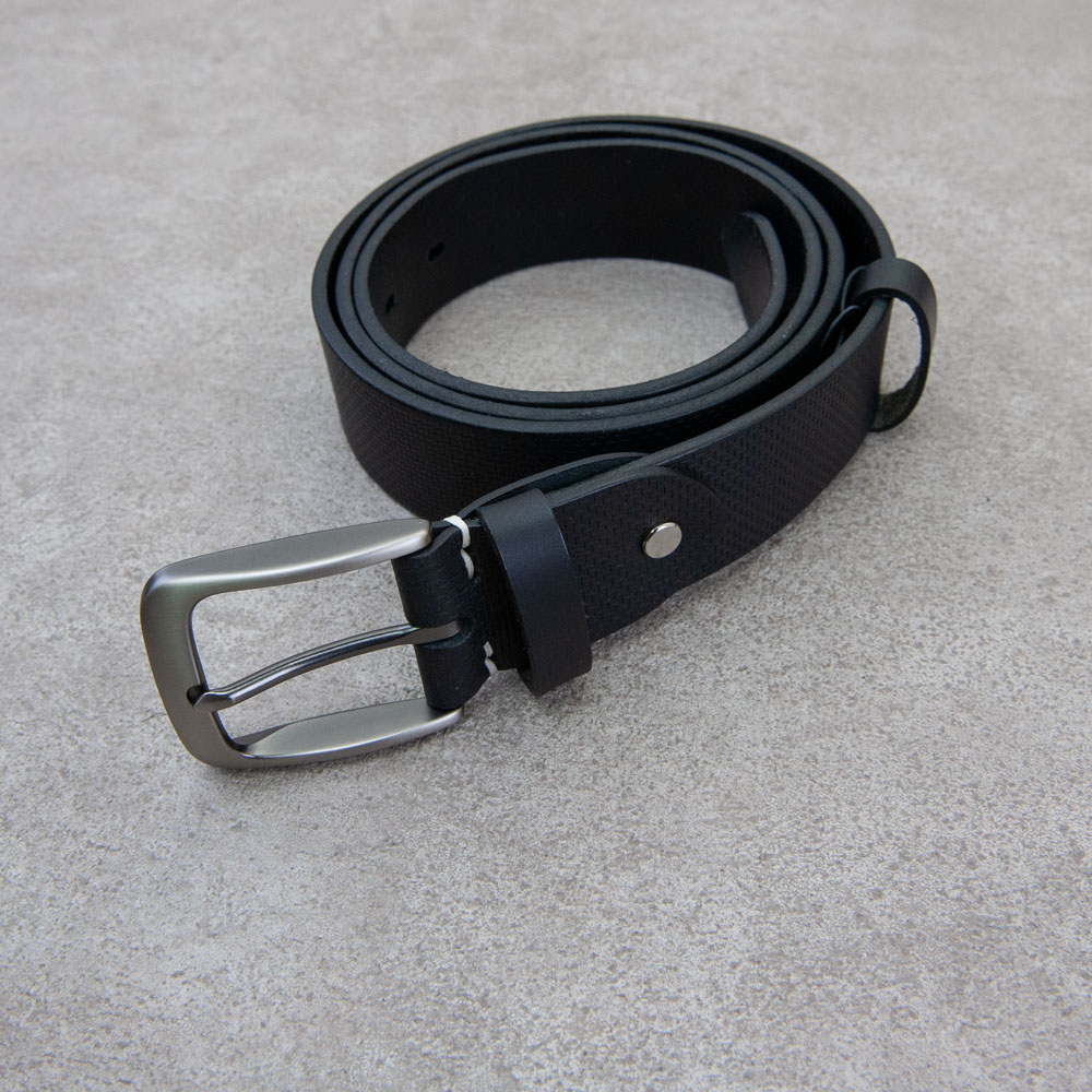 壓紋皮帶 腰帶 義大利植鞣革 男女用 加寬版 客製燙金 38mm_6