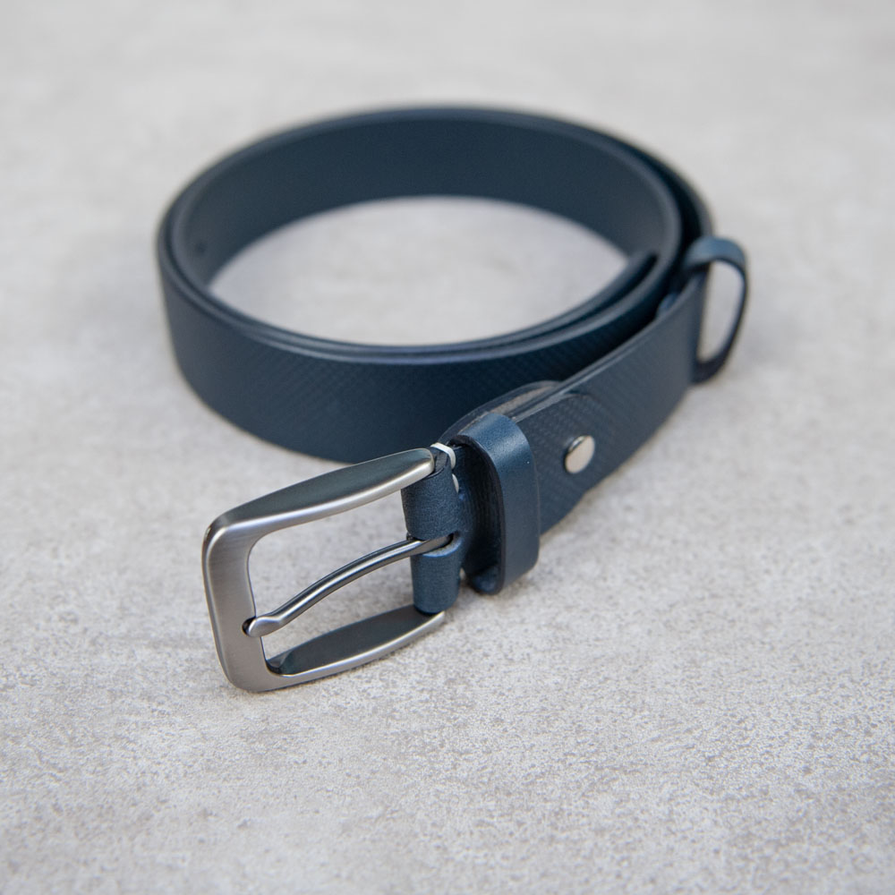 壓紋皮帶 腰帶 義大利植鞣革 男女用 加寬版 客製燙金 38mm_8