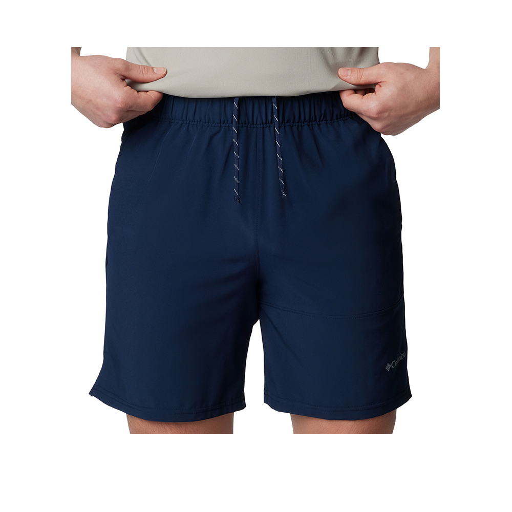 Columbia哥倫比亞 男款-快排短褲深藍色 - Columbia Hike™ Color Block Short UAO35620NY/IS_0