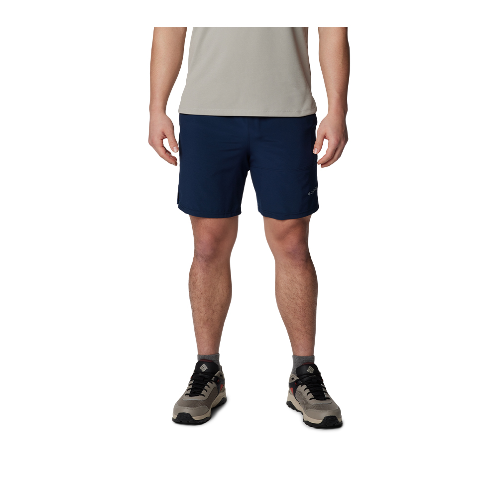 Columbia哥倫比亞 男款-快排短褲深藍色 - Columbia Hike™ Color Block Short UAO35620NY/IS_2