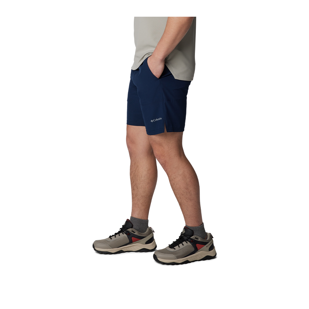Columbia哥倫比亞 男款-快排短褲深藍色 - Columbia Hike™ Color Block Short UAO35620NY/IS_3