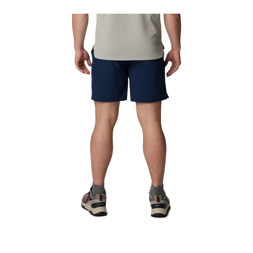 Columbia哥倫比亞 男款-快排短褲深藍色 - Columbia Hike™ Color Block Short UAO35620NY/IS_4