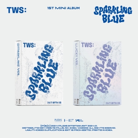 TWS - 1ST MINI ALBUM [SPARKLING BLUE] 迷你一輯 韓國進口_0