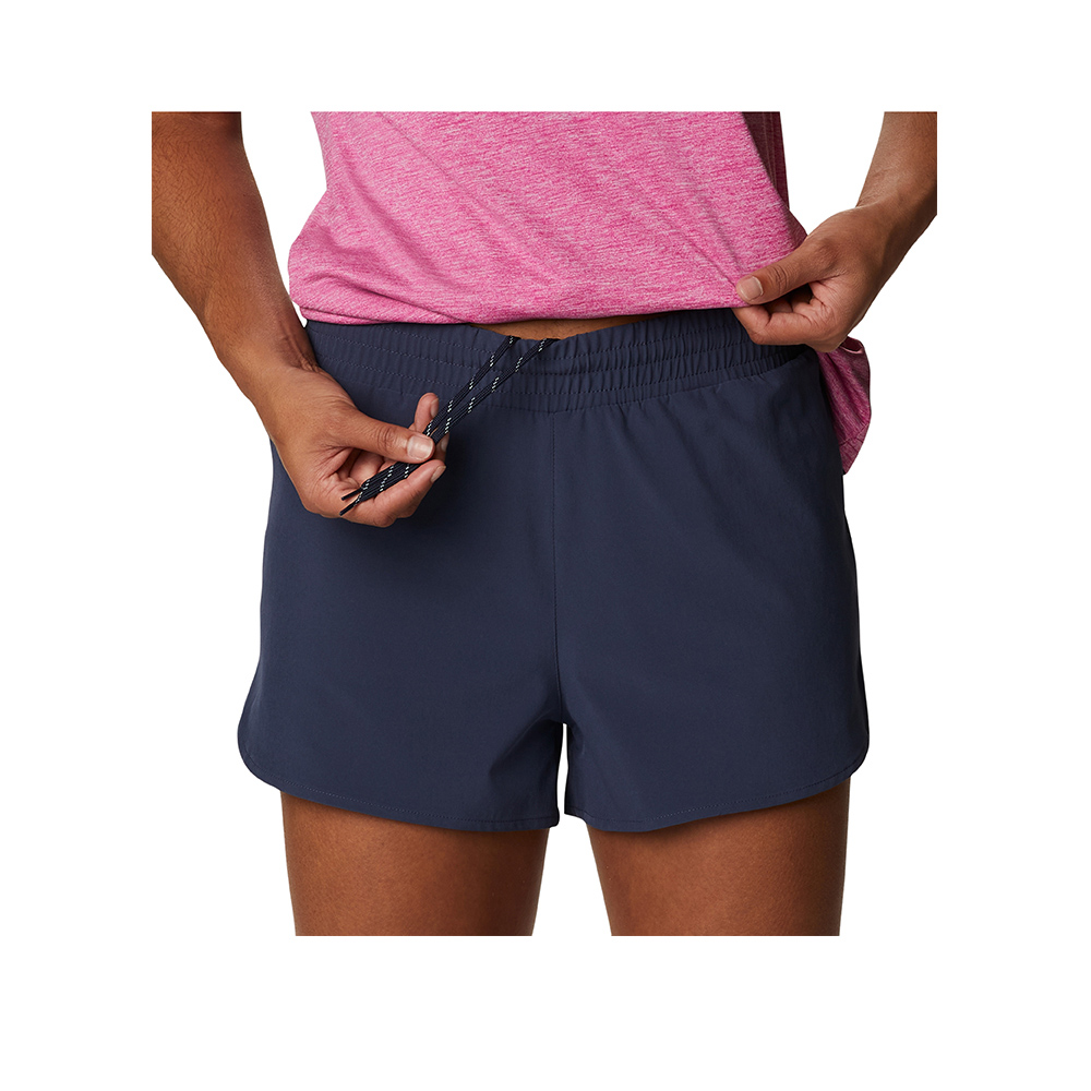 Columbia 哥倫比亞 女款-快排短褲深-藍色 - Columbia Hike™ Short  UAR96390NY/IS_0