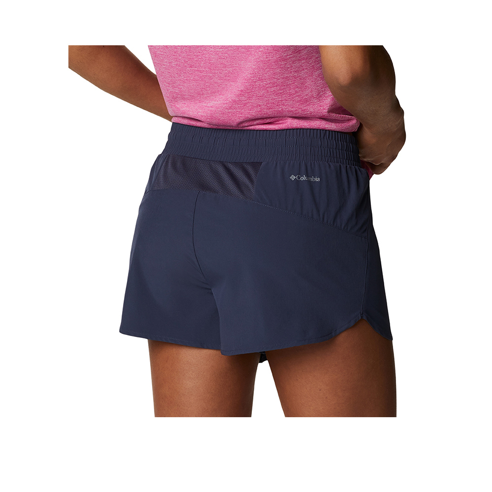 Columbia 哥倫比亞 女款-快排短褲深-藍色 - Columbia Hike™ Short  UAR96390NY/IS_3