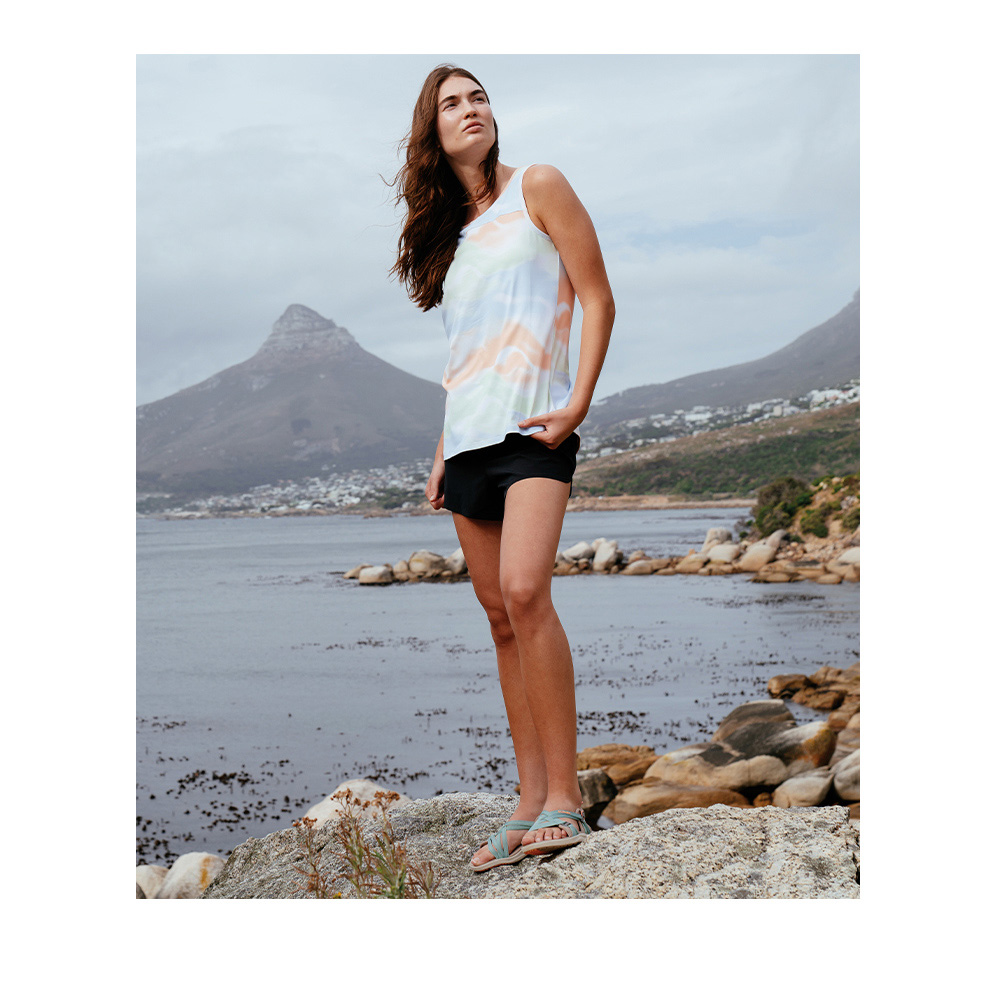 Columbia 哥倫比亞 女款-快排短褲深-藍色 - Columbia Hike™ Short  UAR96390NY/IS_4