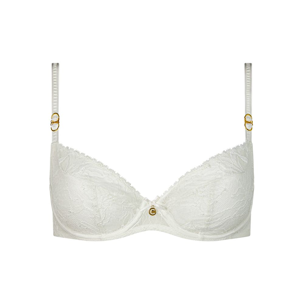 【Chantelle】丁字內褲>XS-S>牛奶白(21U90_0LW)【Orchids】_5