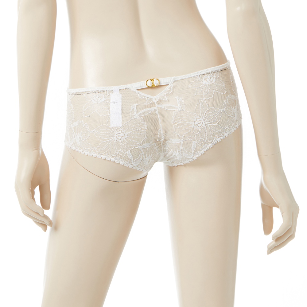 【Chantelle】四角內褲>XS-M>牛奶白(21U40_0LW)【Orchids】_2