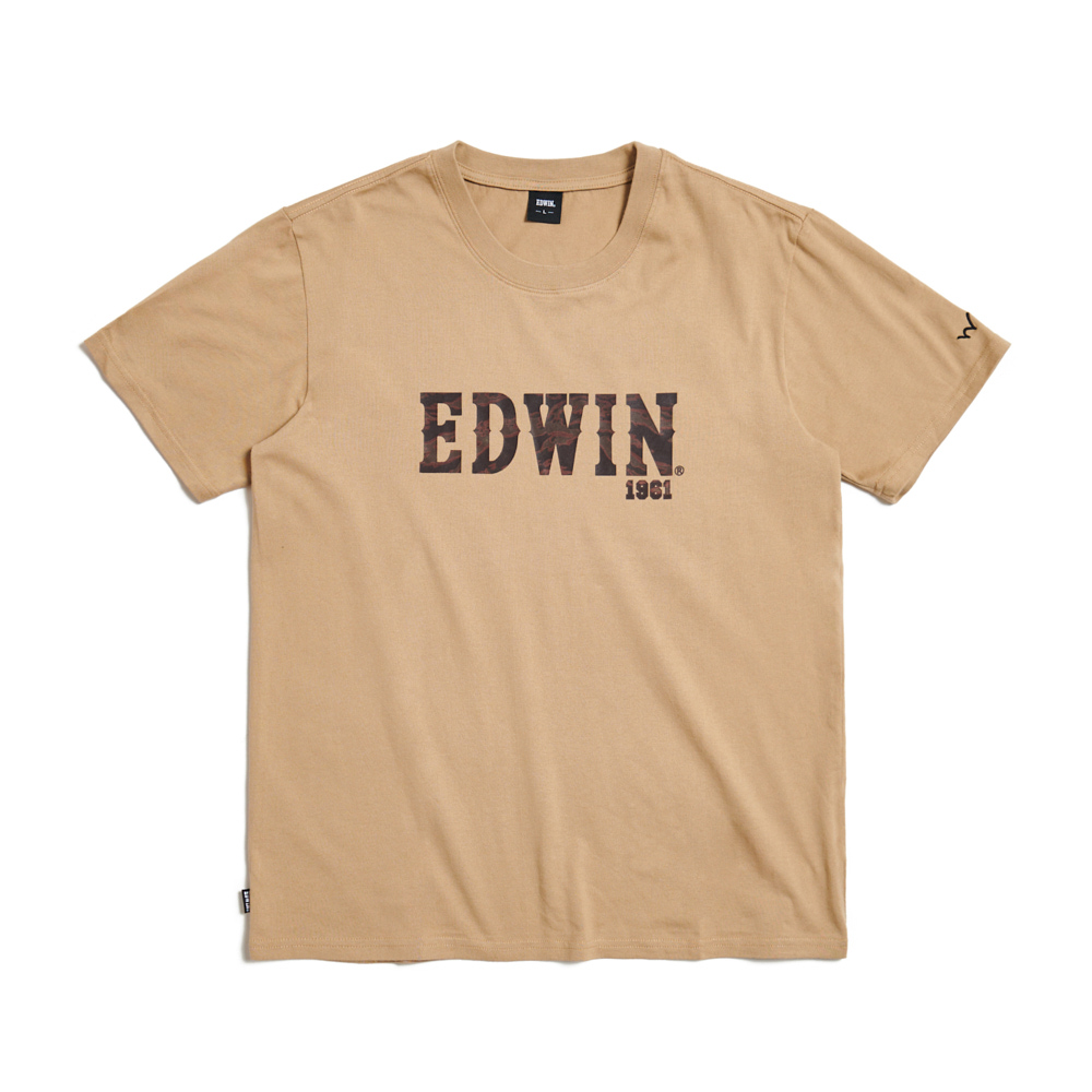 EDWIN｜男裝｜溫變迷彩印花短袖T恤