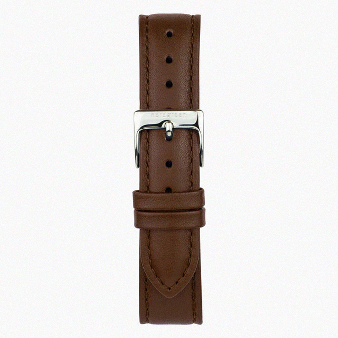 【限時加碼・贈原廠錶帶】ND手錶 Native 本真 36mm 月光銀殼×橄欖綠面 復古棕真皮錶帶 Nordgreen 北歐設計師手錶 NR36SILEBROG 熱賣中!_4