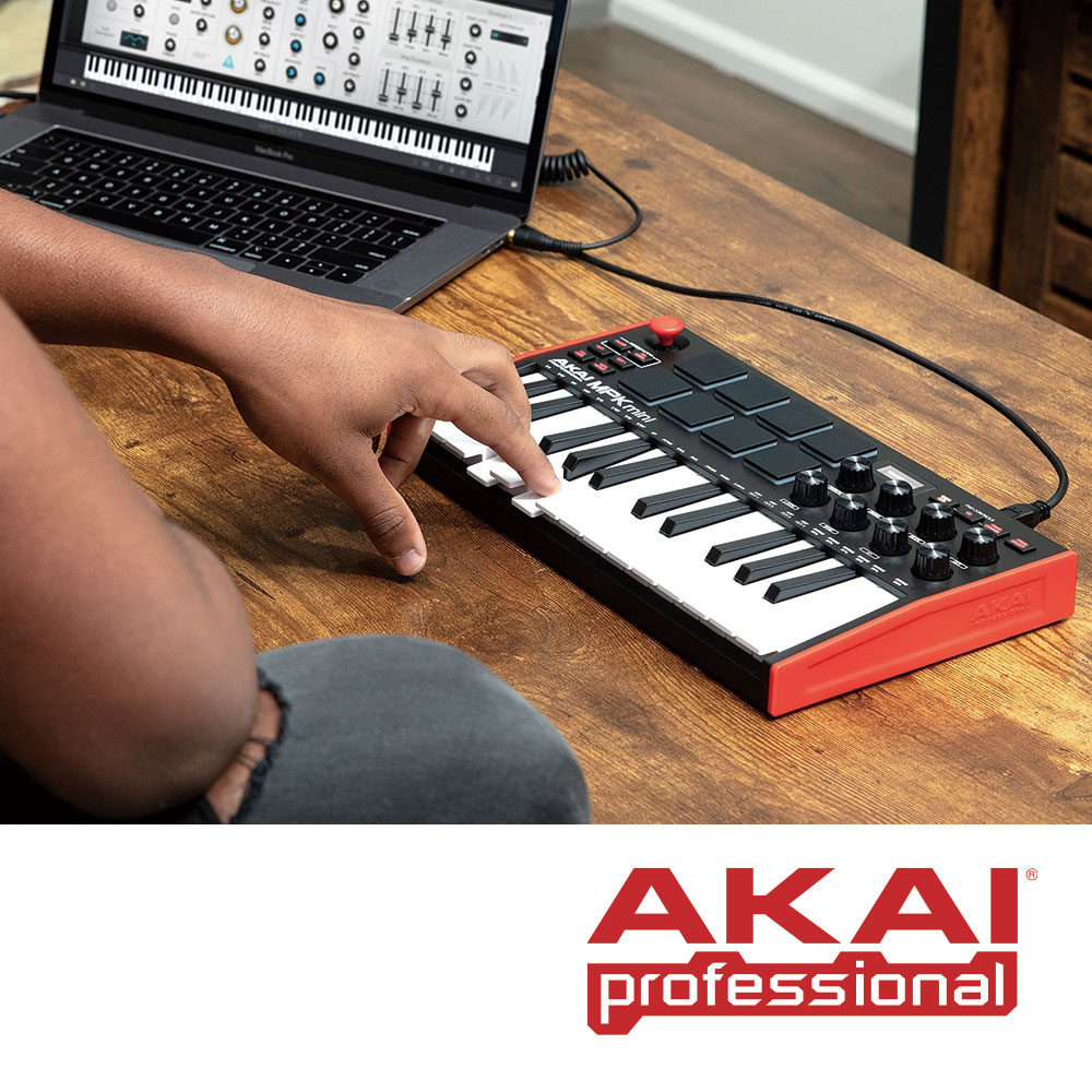 【AKAI】MPK mini mk3 USB MIDI 鍵盤 公司貨_2
