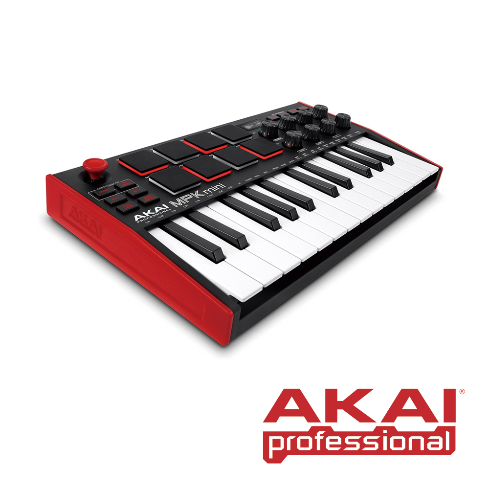 【AKAI】MPK mini mk3 USB MIDI 鍵盤 公司貨_3