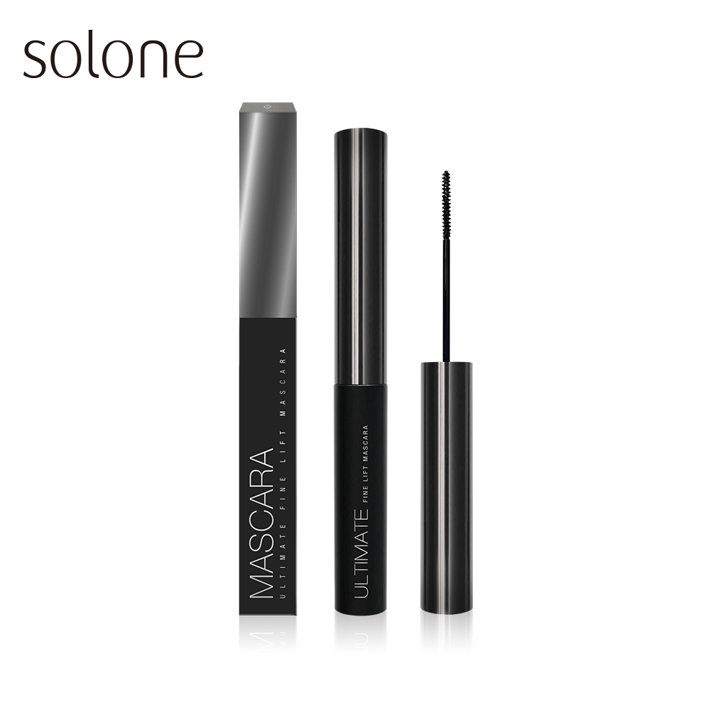 Solone 細睫出眾纖長睫毛膏#激艷黑_0