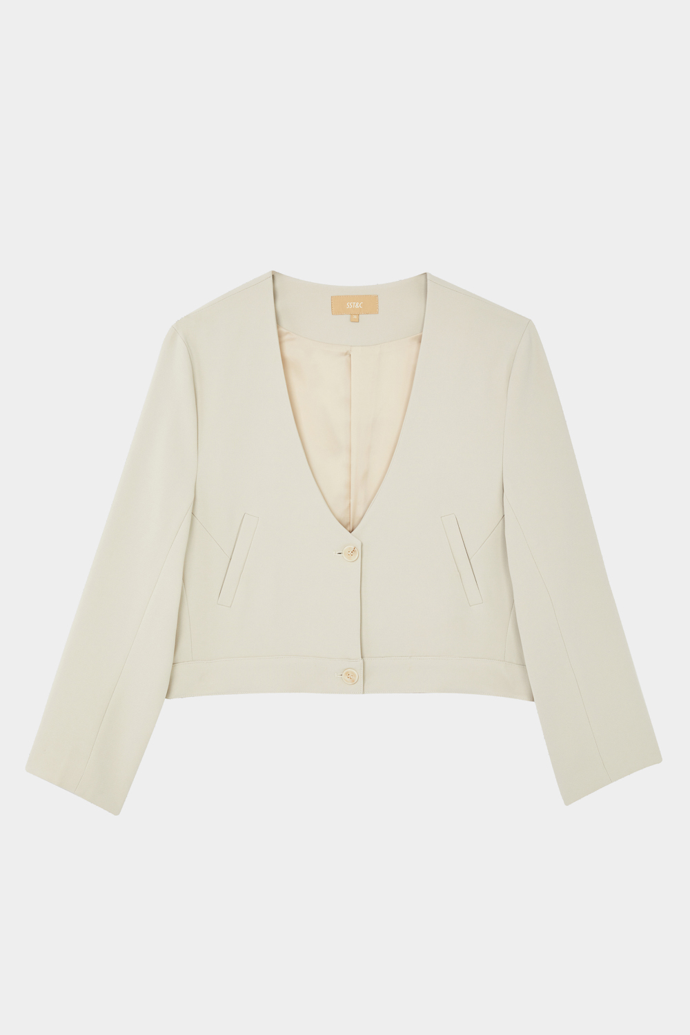 SST&C Khaki Style Short Coat | 8162402001  (Outlet)_5