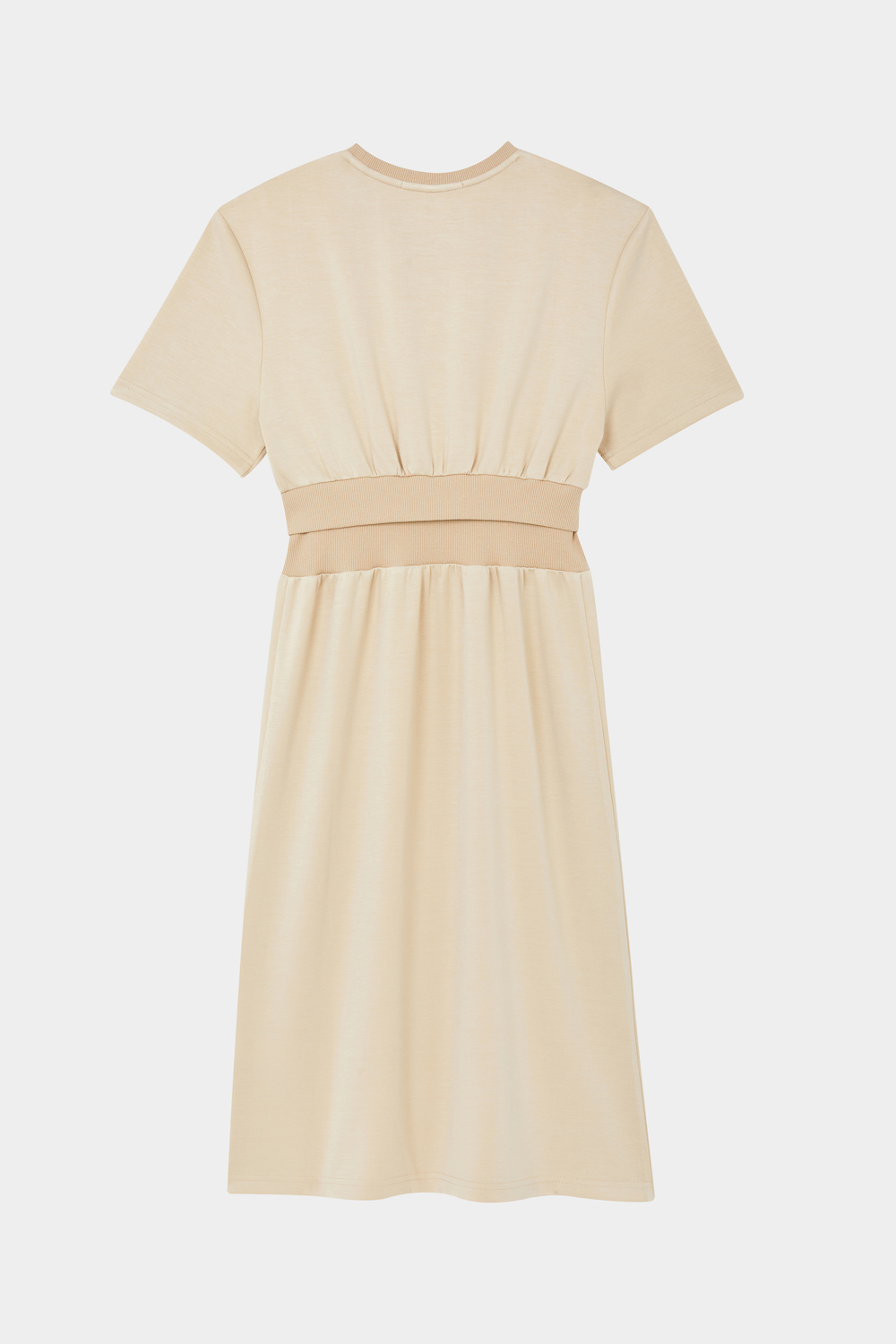 SST&C Apricot Knitted Long Dress | 8562402001  (Outlet)_8