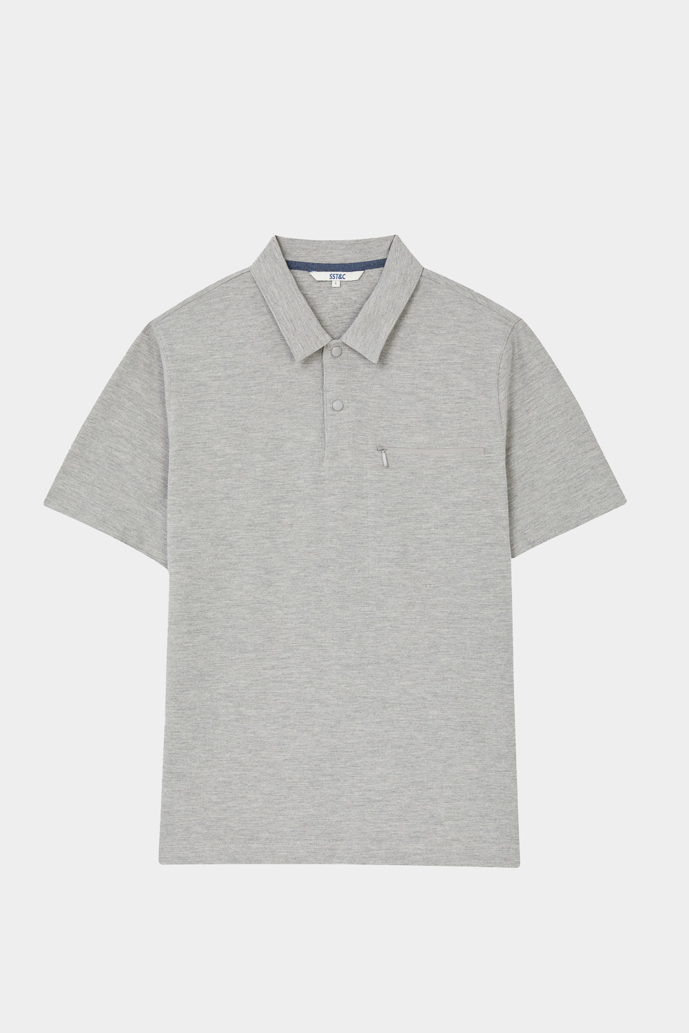 SST&C Light Floral Gray Short-Sleeved Polo Shirt | 1012402003  (Outlet)_7