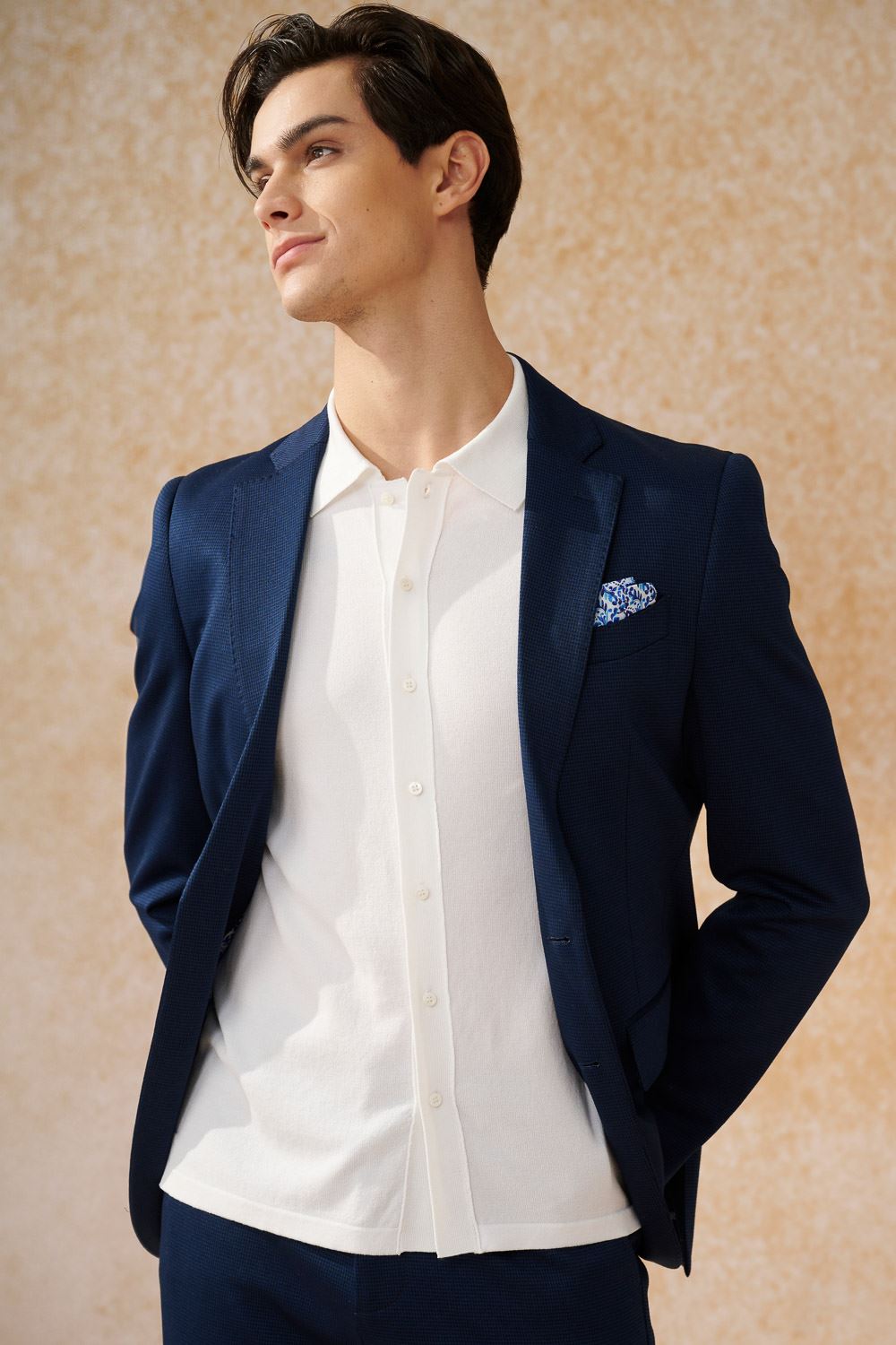 SST&C Bright White Cardigan Short-Sleeved Sweater | 1112402001  (Outlet)_3