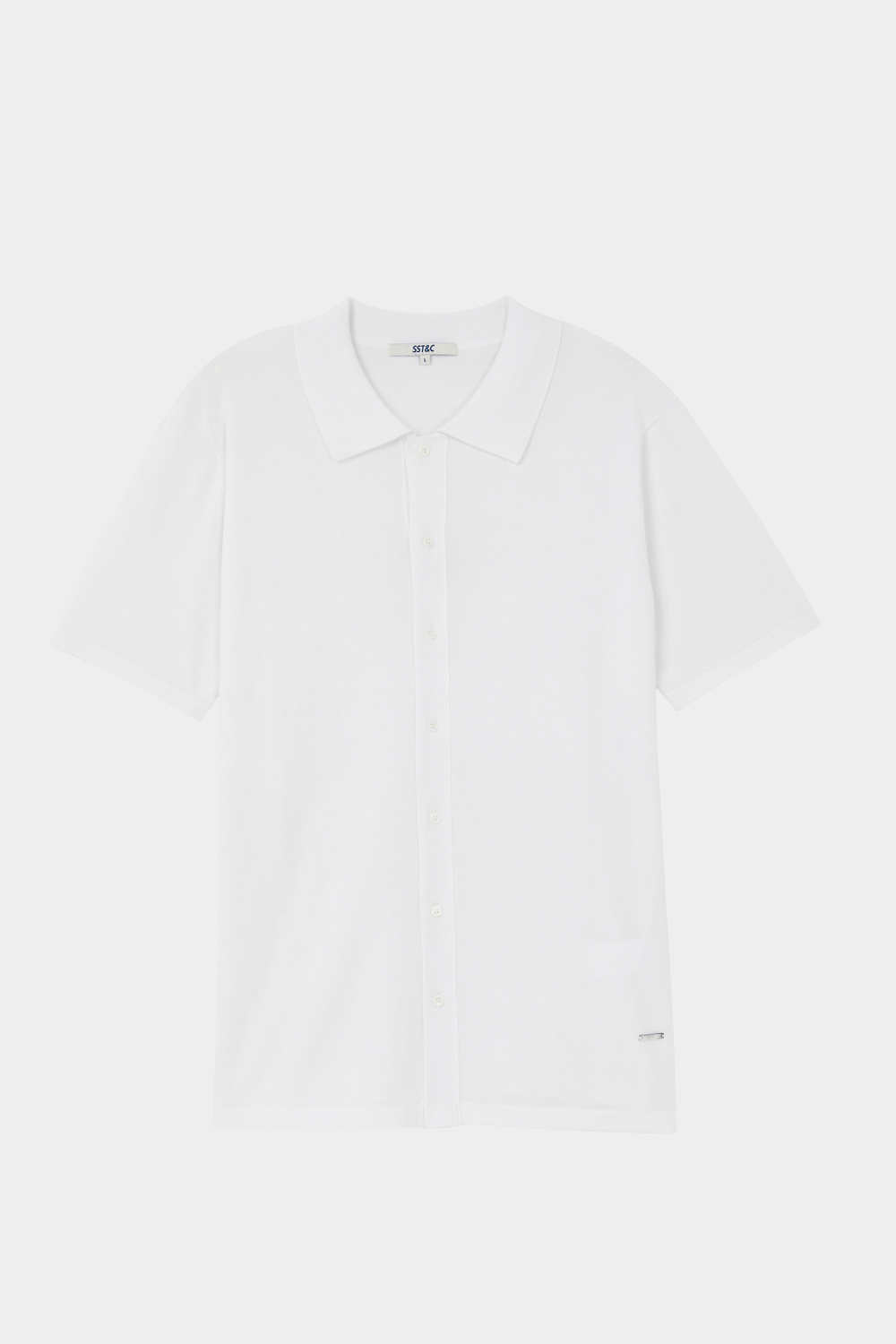SST&C Bright White Cardigan Short-Sleeved Sweater | 1112402001  (Outlet)_5
