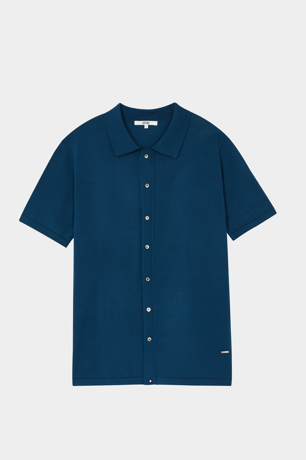 SST&C Starry Sky Blue Cardigan Short-Sleeved Sweater | 1112402002  (Outlet)_5