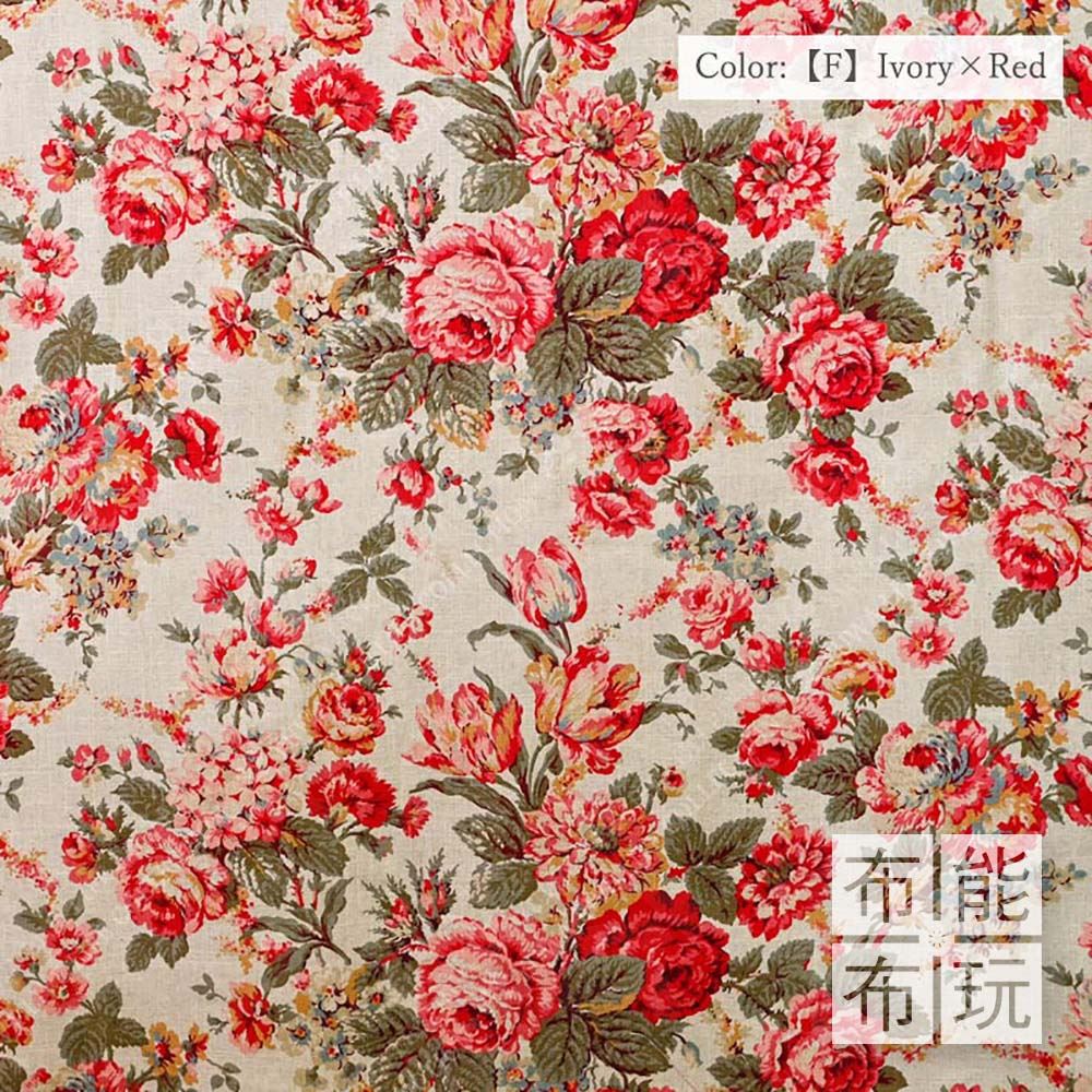 YUWA有輪商店【向野早苗】寬幅棉麻布 KS449878-F(碼)_0