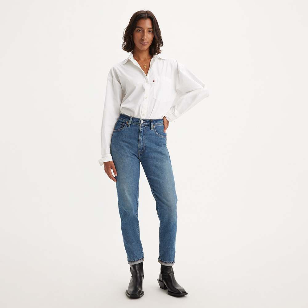 Levi’s® MADE IN JAPAN MIJ日本製 女款 高腰修身牛仔褲 / 彈性面料 熱賣單品