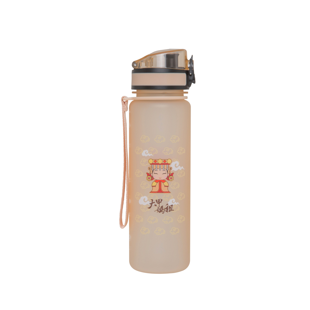 【鎮瀾宮】大甲媽祖彈蓋水壺(500ml)-香檳金 MZ00A05GD_1