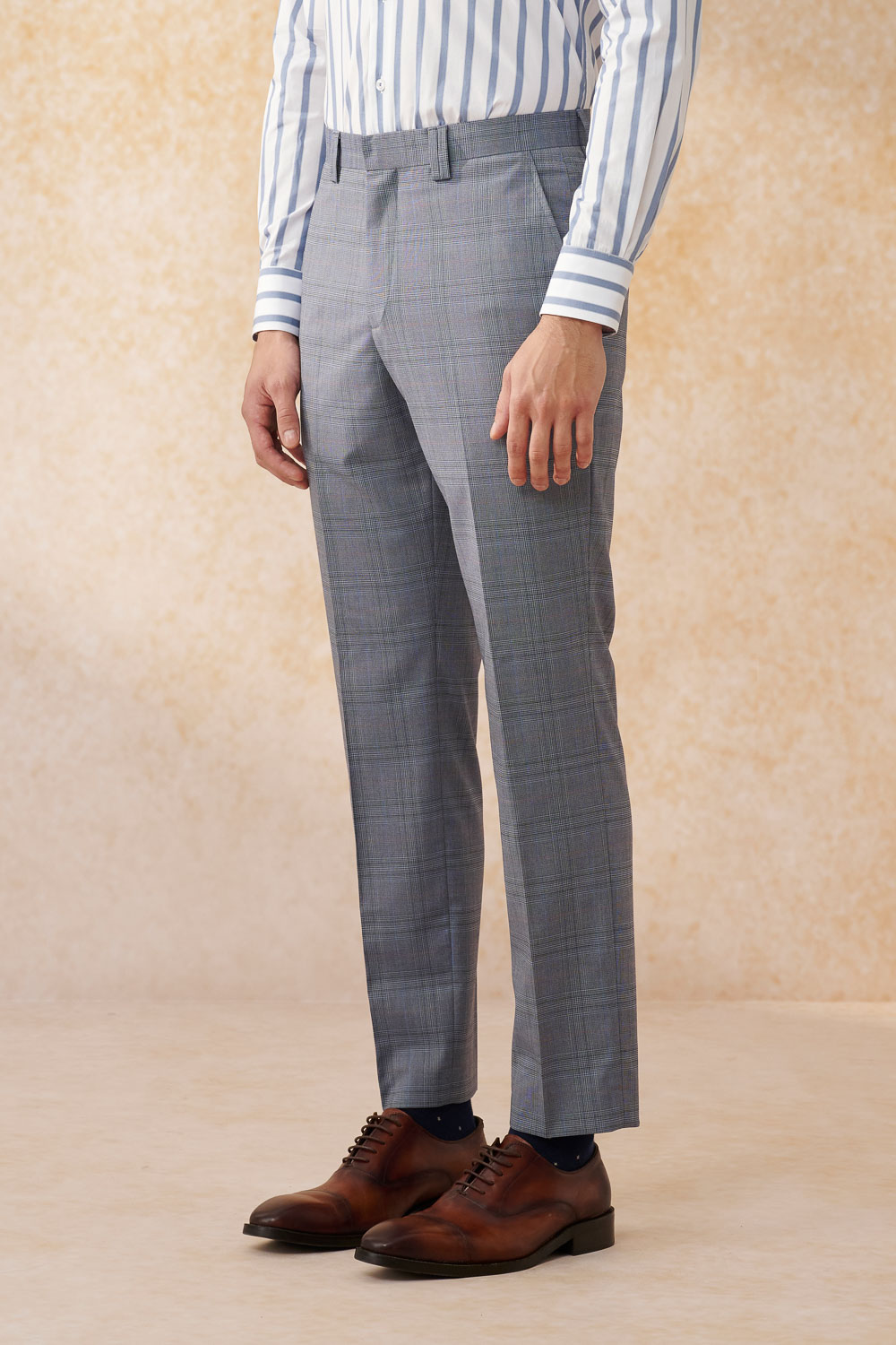 SST&C Gray Welsh Check Tailor Suit Trousers | 0212402001  (Outlet)_6