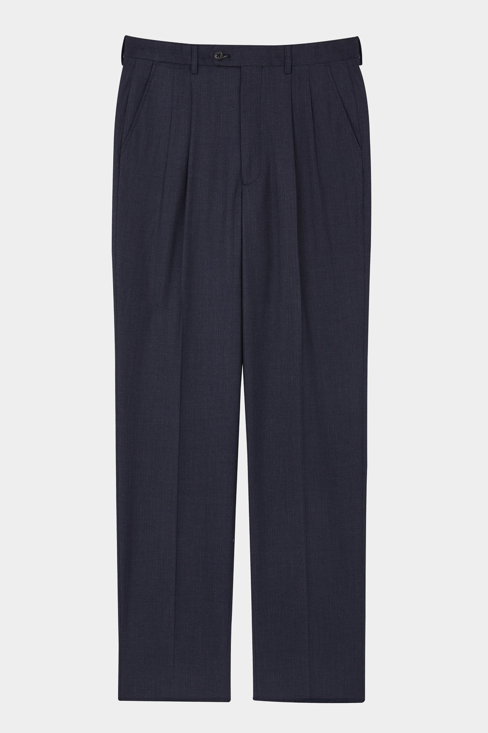SST&C Navy Blue Loose Suit Trousers | 0212402003  (Outlet)_7