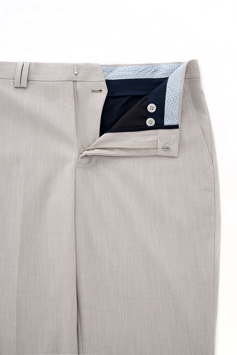 SST&C Beige Slim Fit Suit Trousers | 0212402004  (Outlet)_8