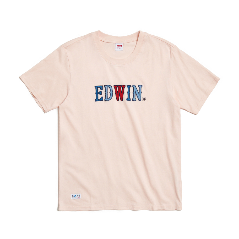EDWIN｜CORE｜男裝｜英文字母印花短袖T恤