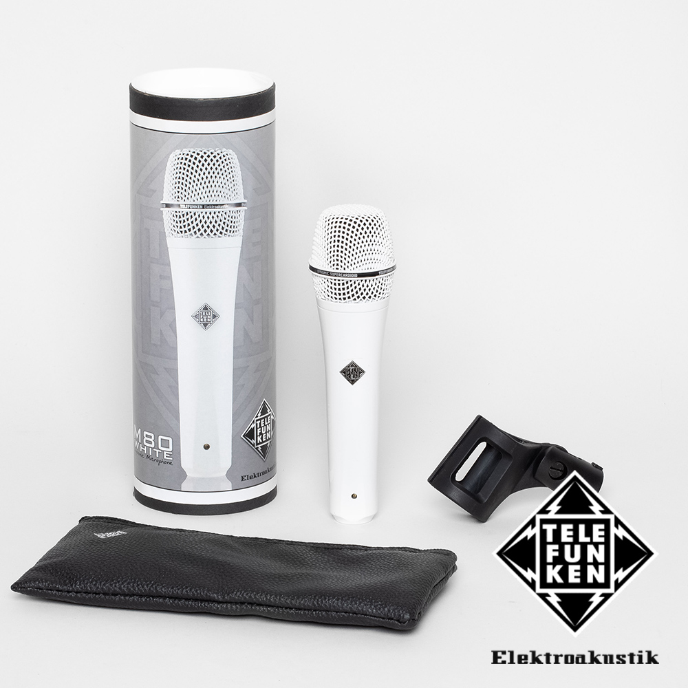 【TELEFUNKEN】M80 動圈式麥克風 白色 公司貨_2