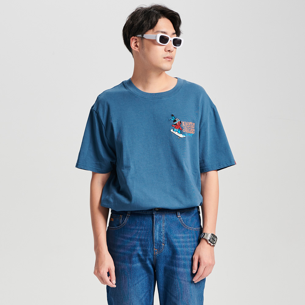 EDWIN｜男裝｜印地安寬短袖T恤